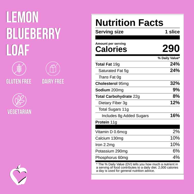 Lemon Blueberry Loaf