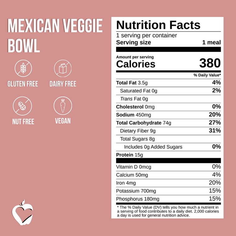 Mexican Veggie Bowl