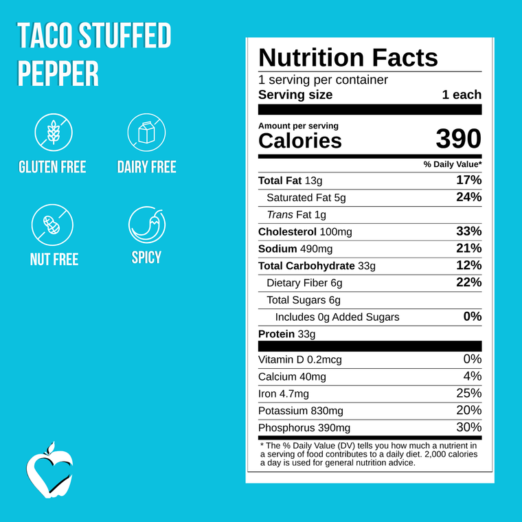 Taco Stuffed Pepper