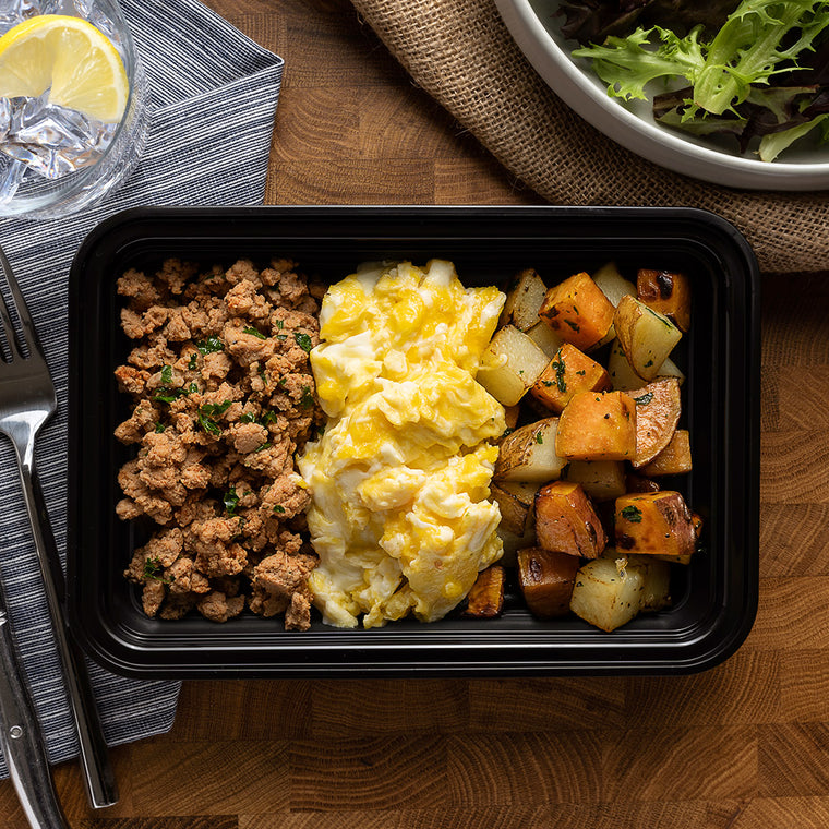 Turkey, Eggs, & Potatoes