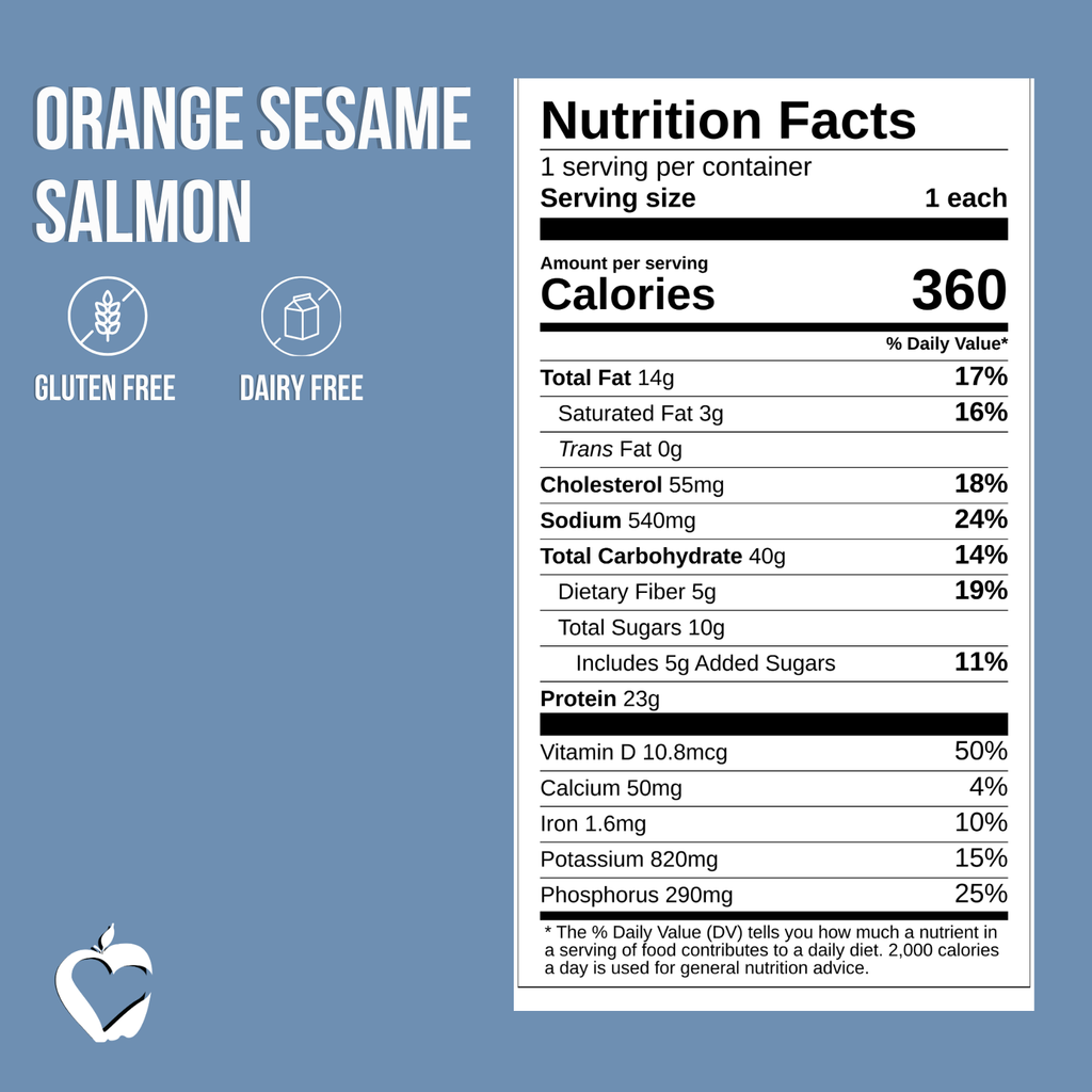 Orange Sesame Salmon