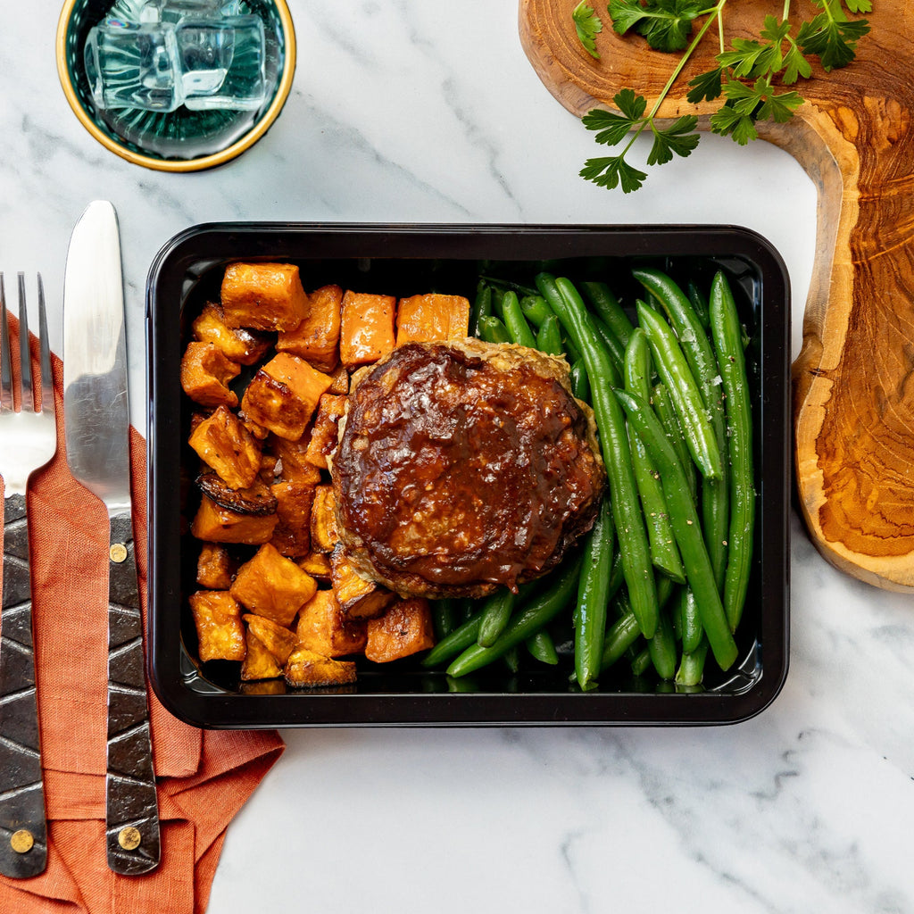 BBQ Meatloaf Burger