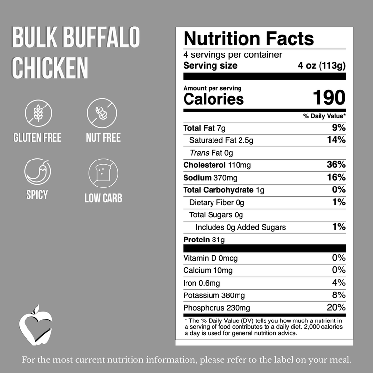 Bulk Buffalo Chicken