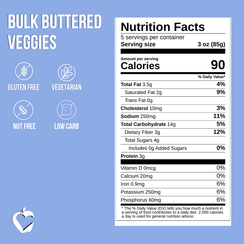 Bulk Buttered Veggies