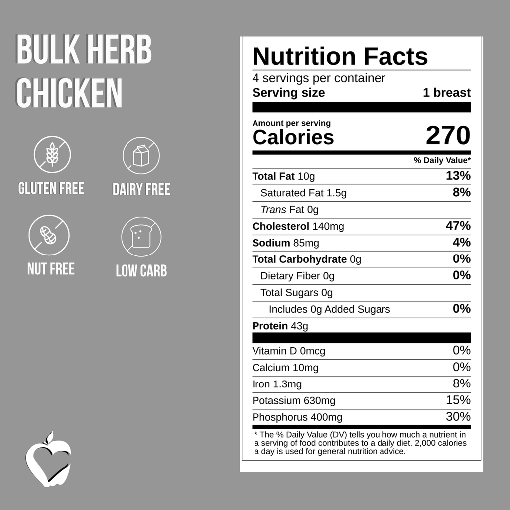 Bulk Herb Chicken