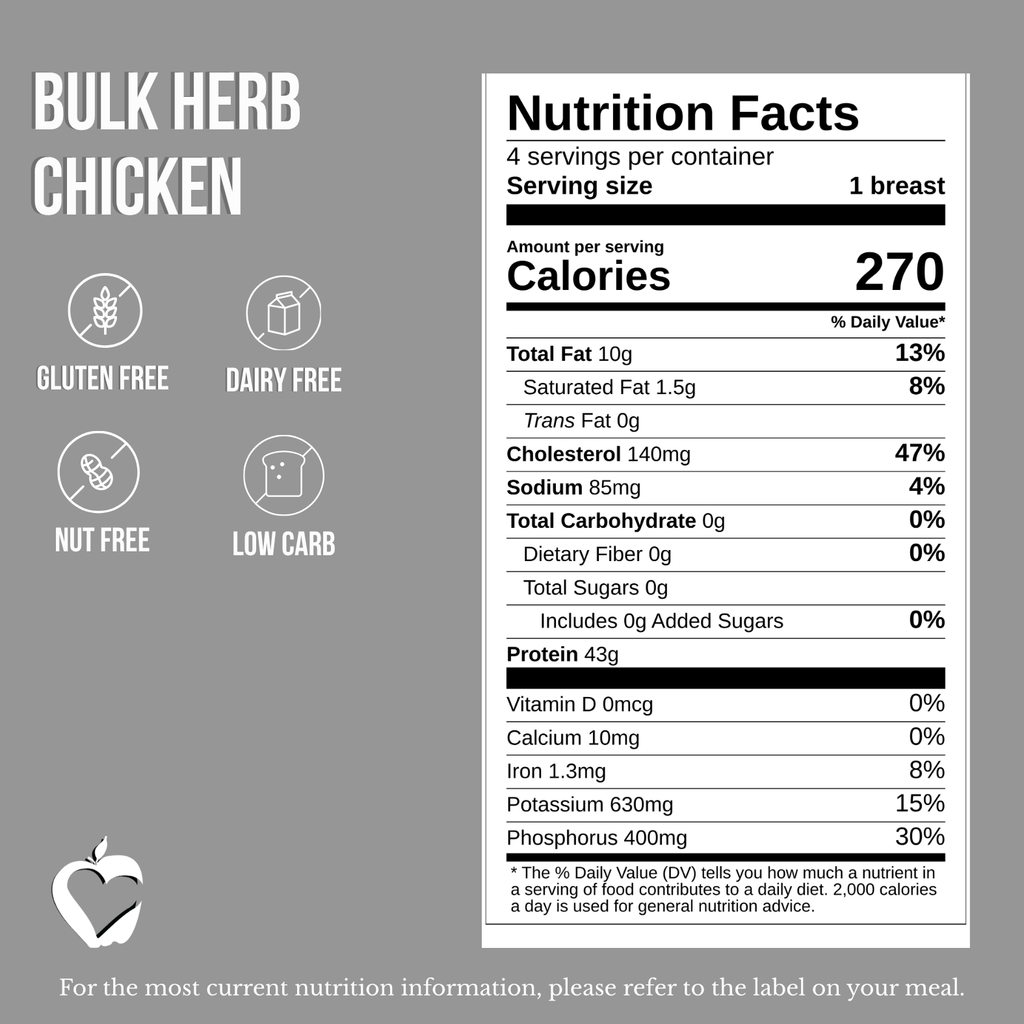 Bulk Herb Chicken