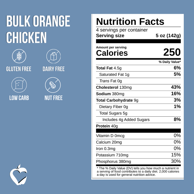 Bulk Orange Chicken