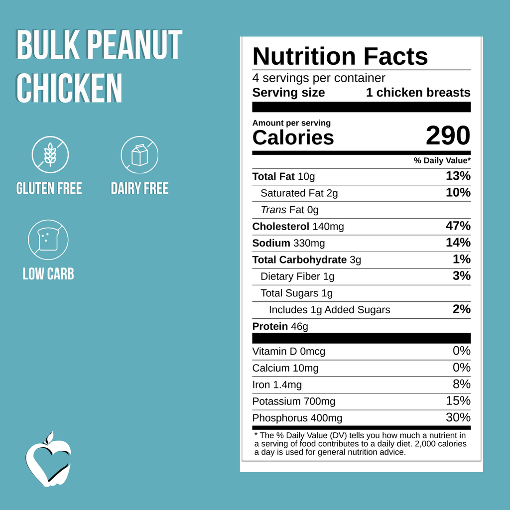 Bulk Peanut Chicken