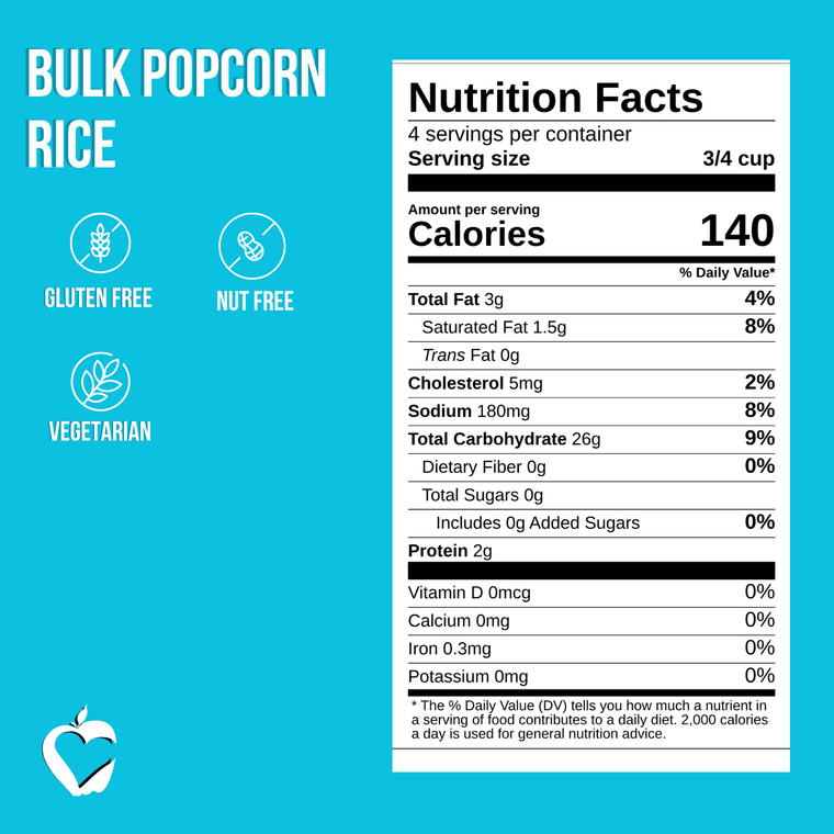 Bulk Popcorn Rice