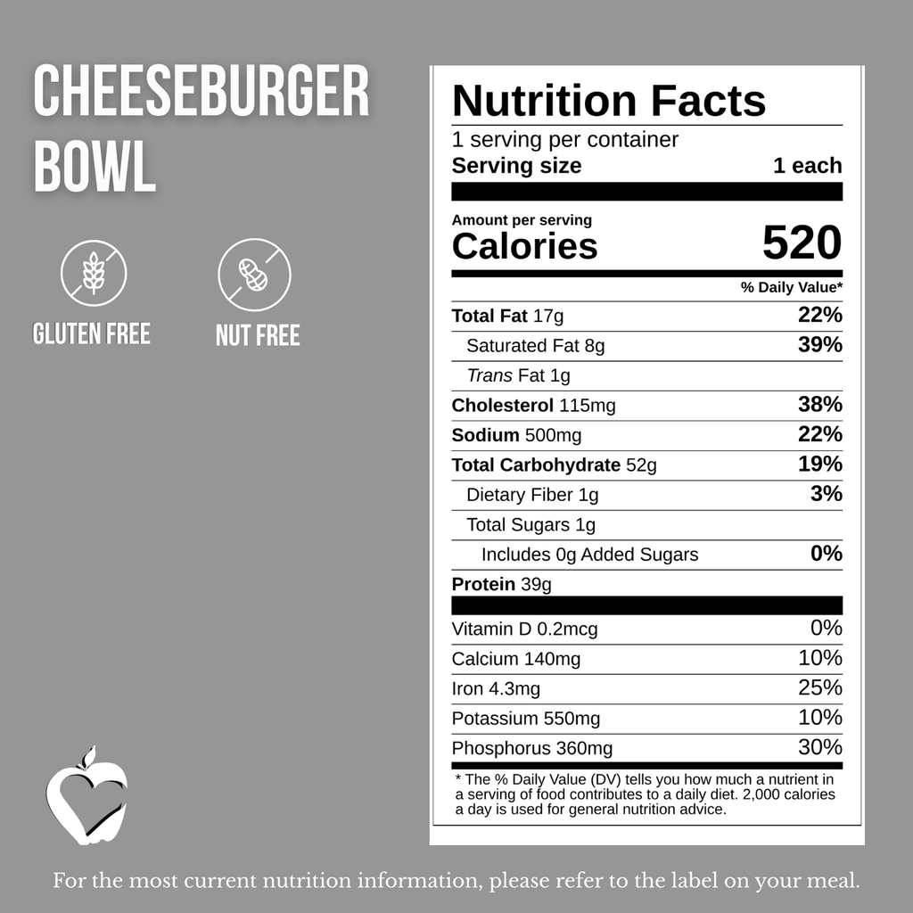 Cheeseburger Bowl