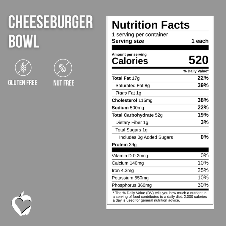 Cheeseburger Bowl