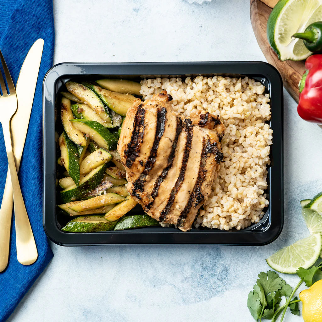Chicken, Zucchini, & Rice