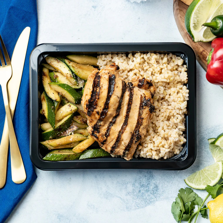 Chicken, Zucchini, & Rice
