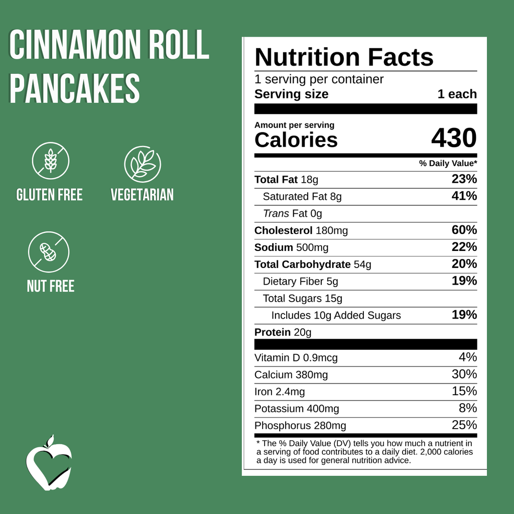 Cinnamon Roll Pancakes