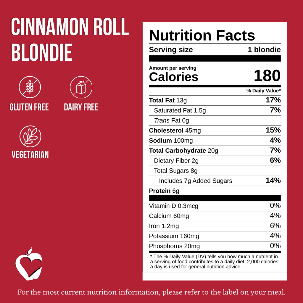 Cinnamon Roll Blondie