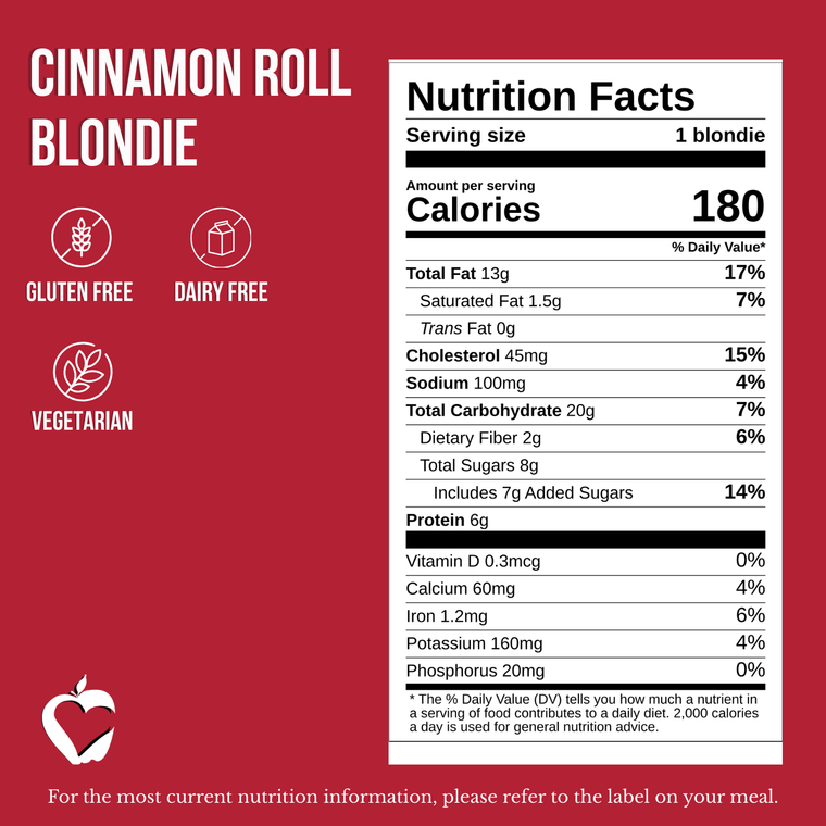Cinnamon Roll Blondie