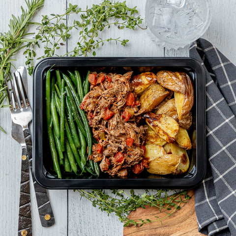 Pot Roast & Yukon Wedges