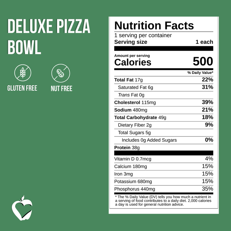 Deluxe Pizza Bowl