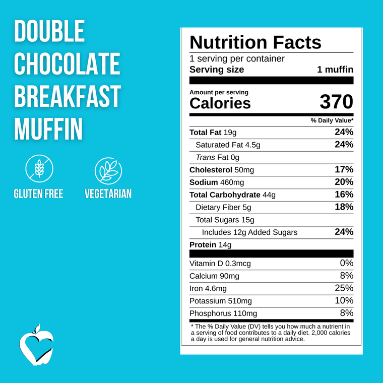 Double Chocolate Breakfast Muffin