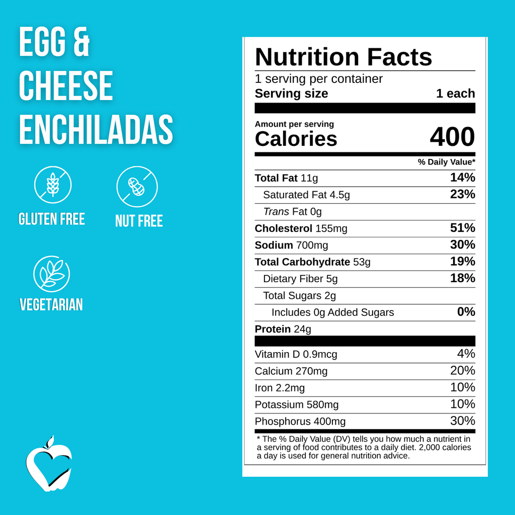 Egg & Cheese Enchiladas