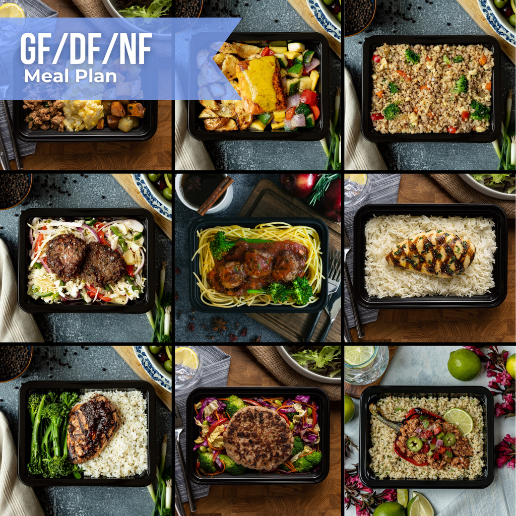 Gluten Free, Dairy Free, & Nut Free Meal Plan
