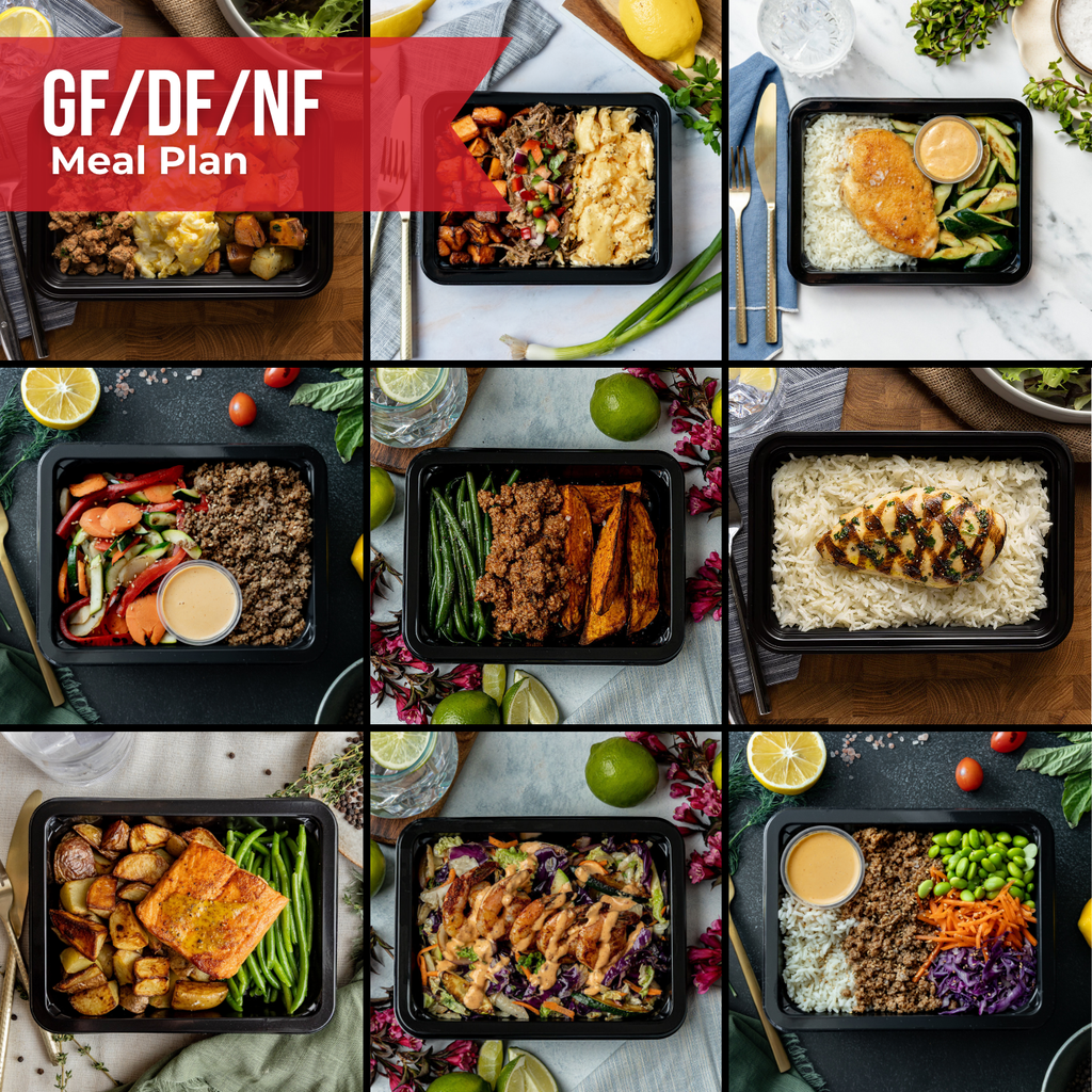 Gluten Free, Dairy Free, & Nut Free Meal Plan