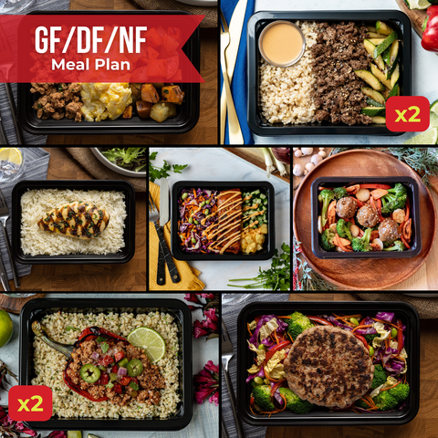 Gluten Free, Dairy Free, & Nut Free Meal Plan