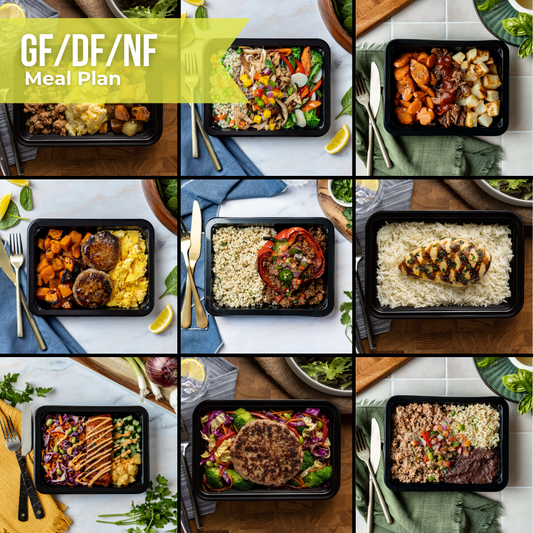 Gluten Free, Dairy Free, & Nut Free Meal Plan