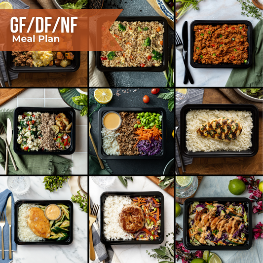 Gluten Free, Dairy Free, & Nut Free Meal Plan