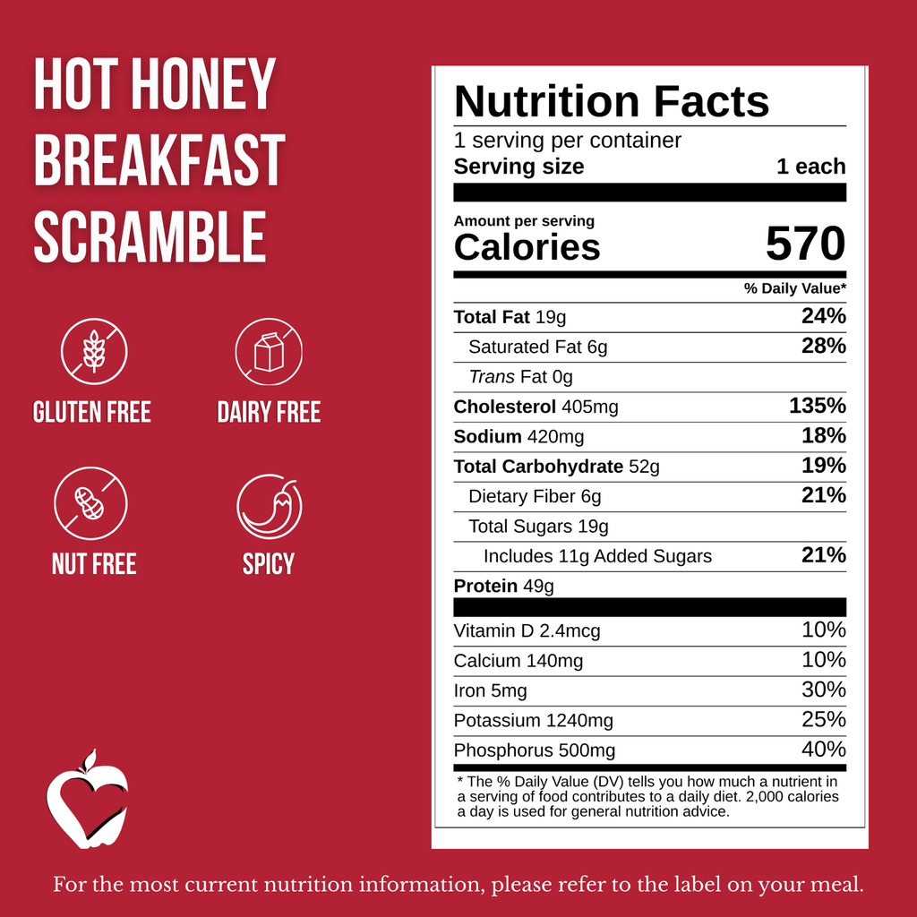 Hot Honey Breakfast Scramble