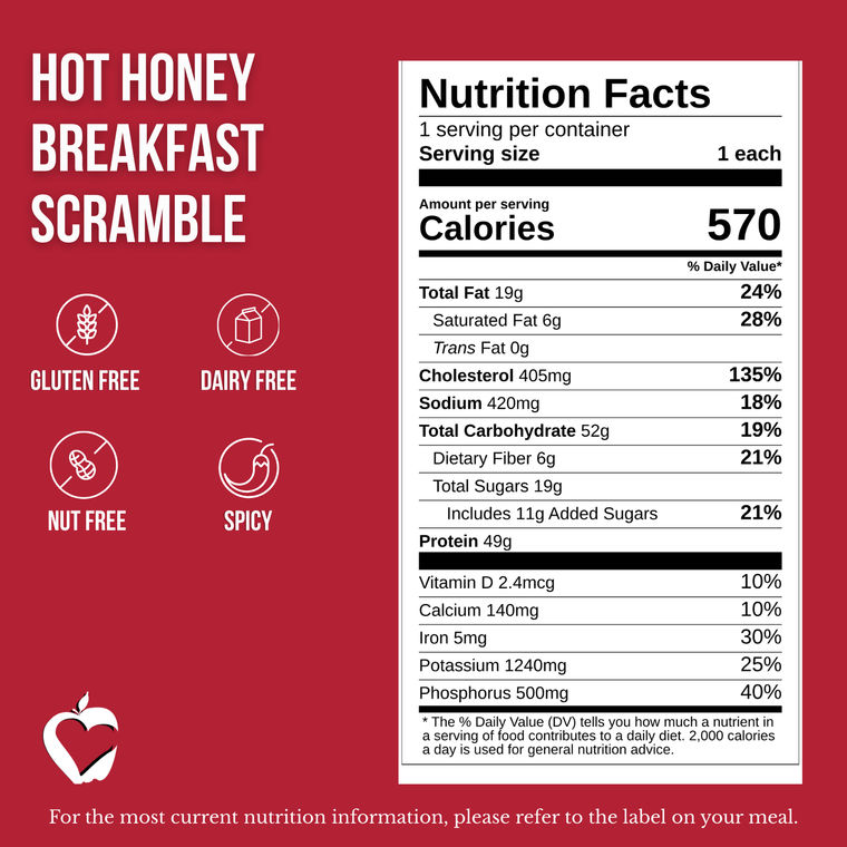 Hot Honey Breakfast Scramble