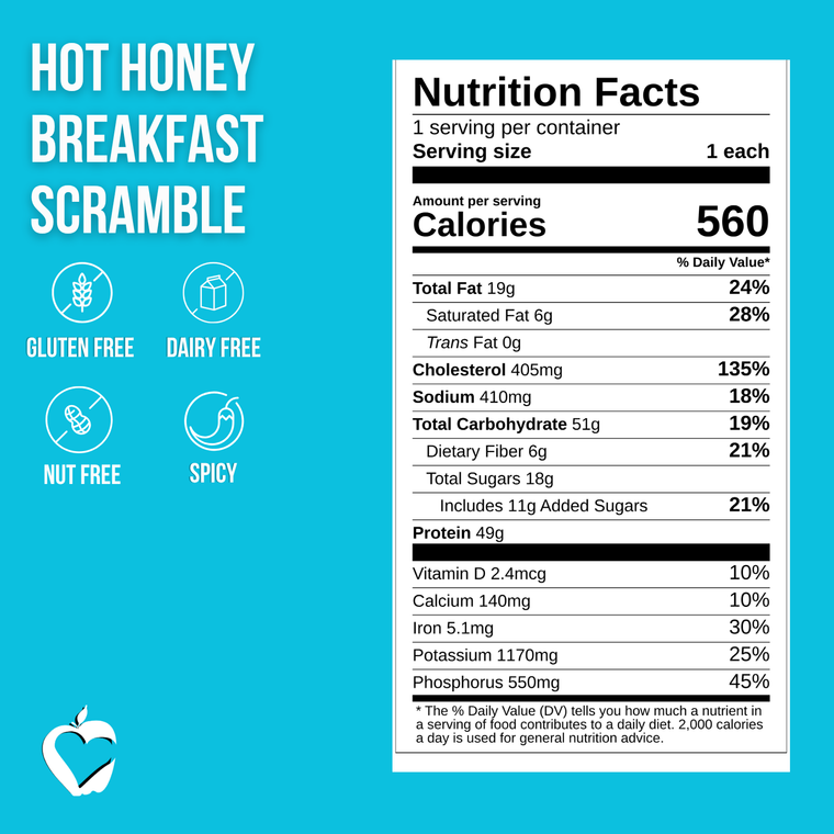 Hot Honey Breakfast Scramble
