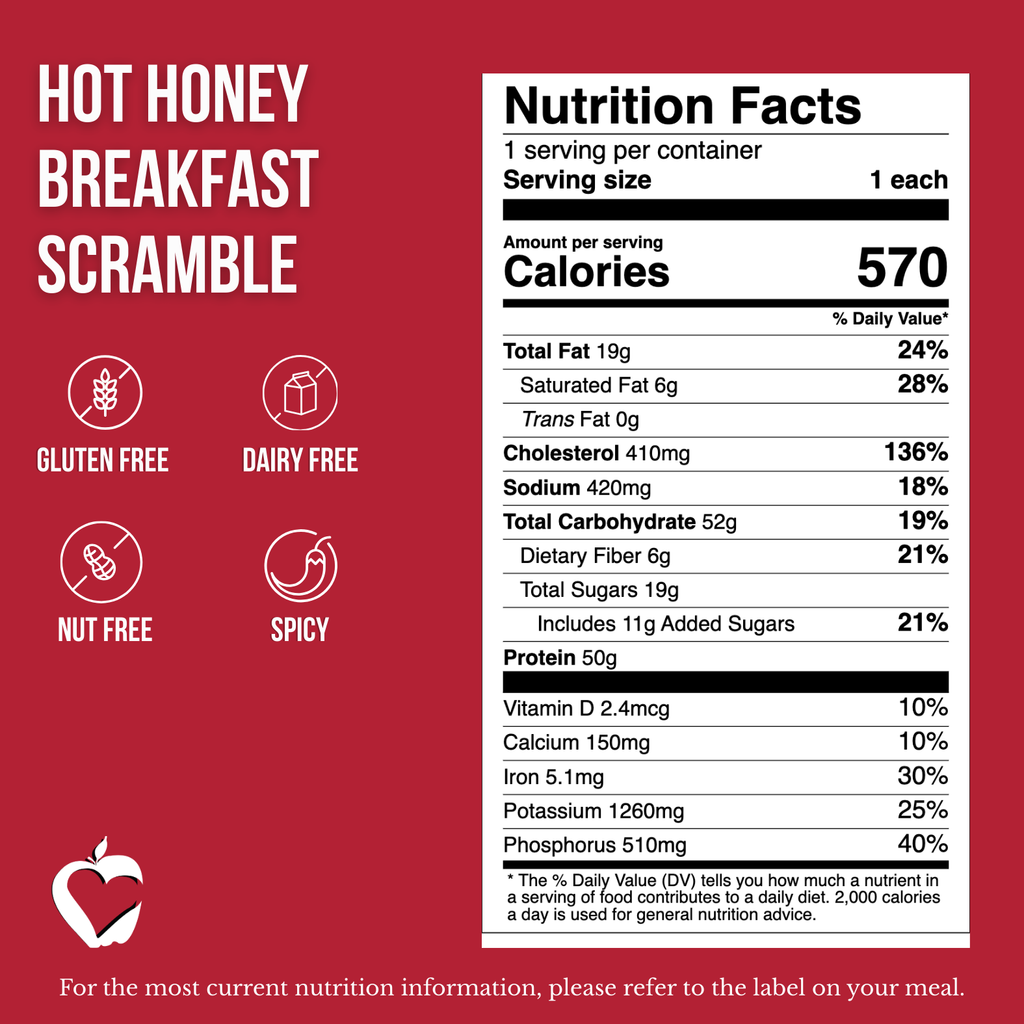 Hot Honey Breakfast Scramble
