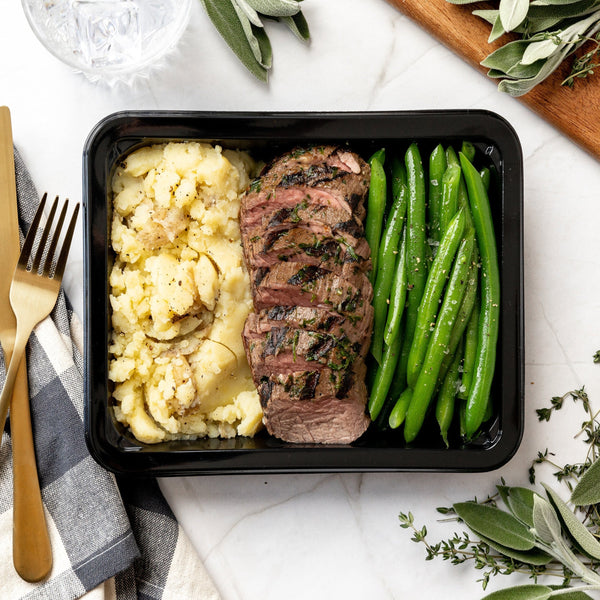 Italian Steak & Garlic Yukon Mashed Potatoes fitflavors