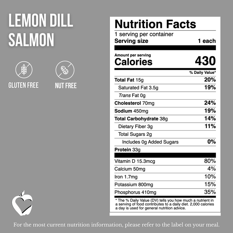 Lemon Dill Salmon