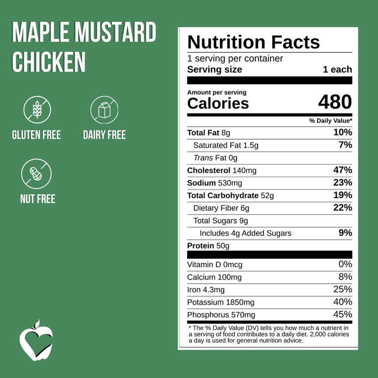 Maple Mustard Chicken