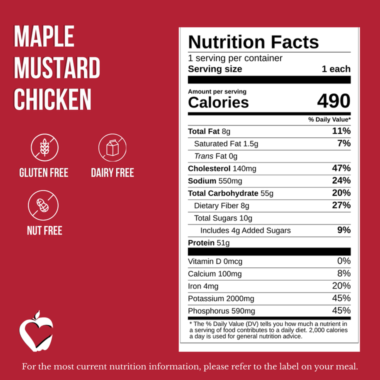 Maple Mustard Chicken