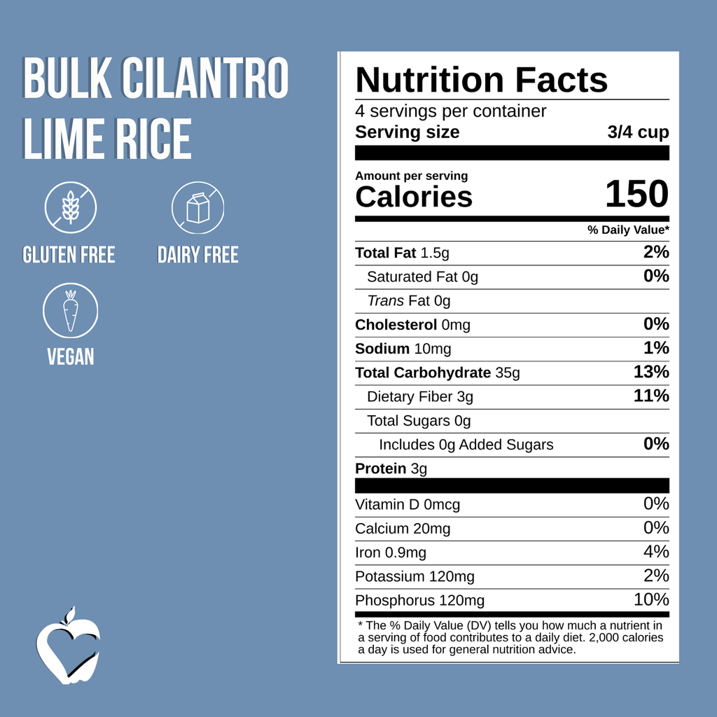 Bulk Cilantro Lime Rice