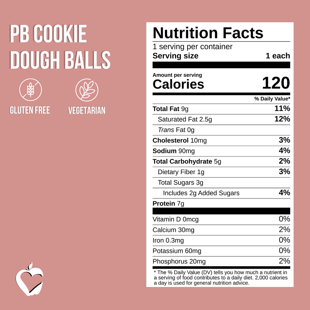 PB Cookie Dough Balls