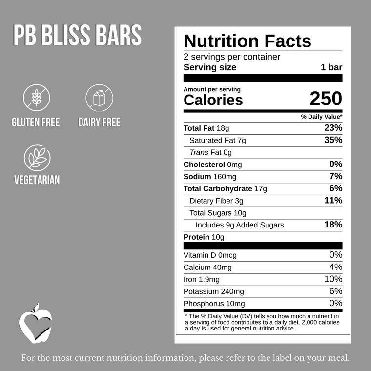 PB Bliss Bars
