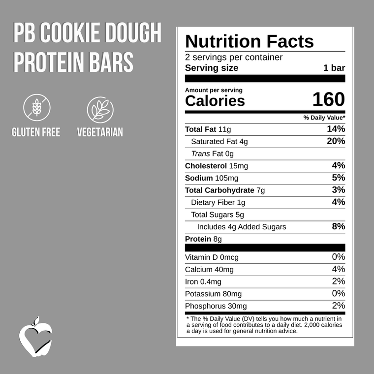 PB Cookie Dough Protein Bars