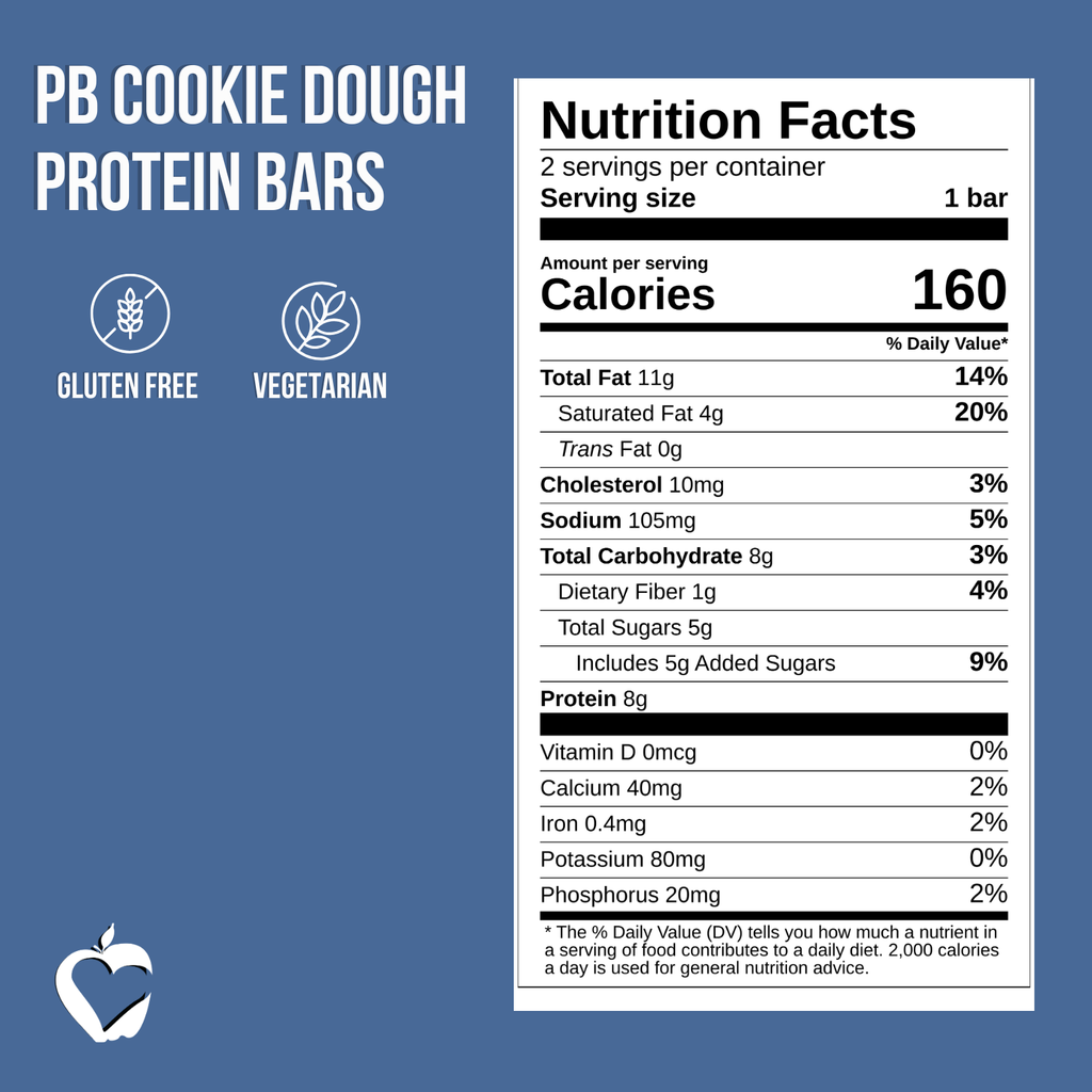 PB Cookie Dough Protein Bars