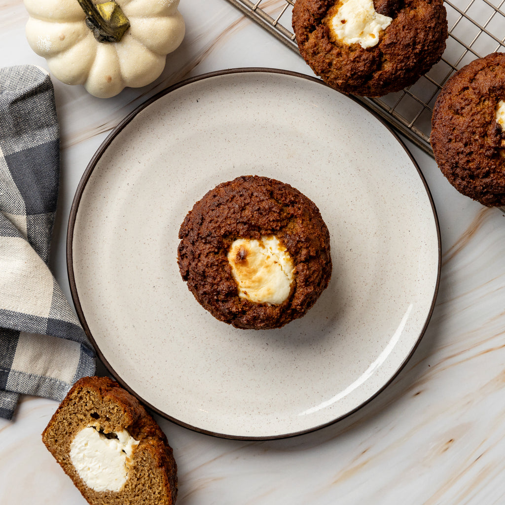 Pumpkin Cream Cheese Breakfast Muffin