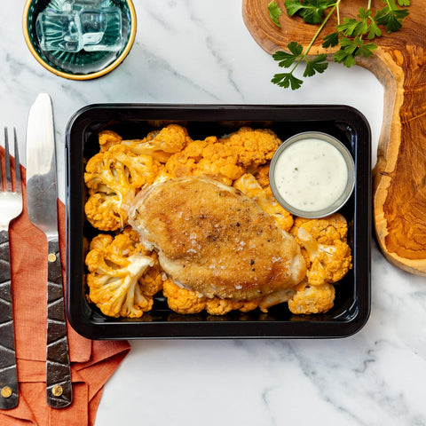 Ranch Chicken & Buffalo Cauliflower