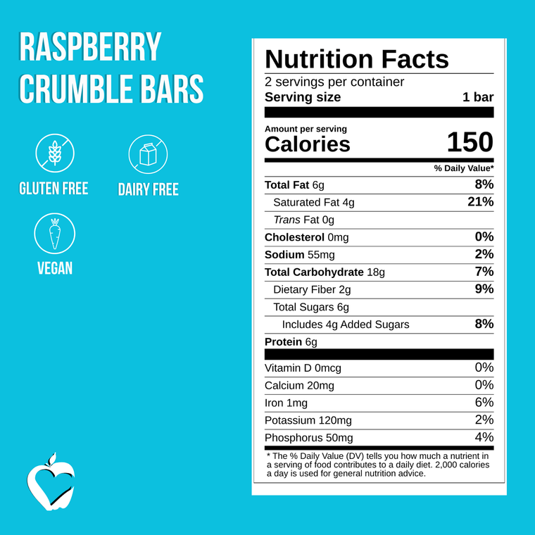 Raspberry Crumble Bars