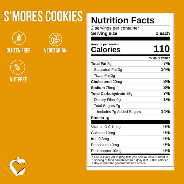 S'mores Cookies fitflavors