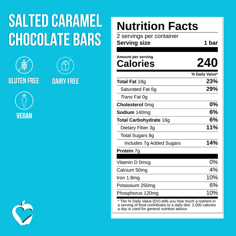Salted Caramel Chocolate Bars
