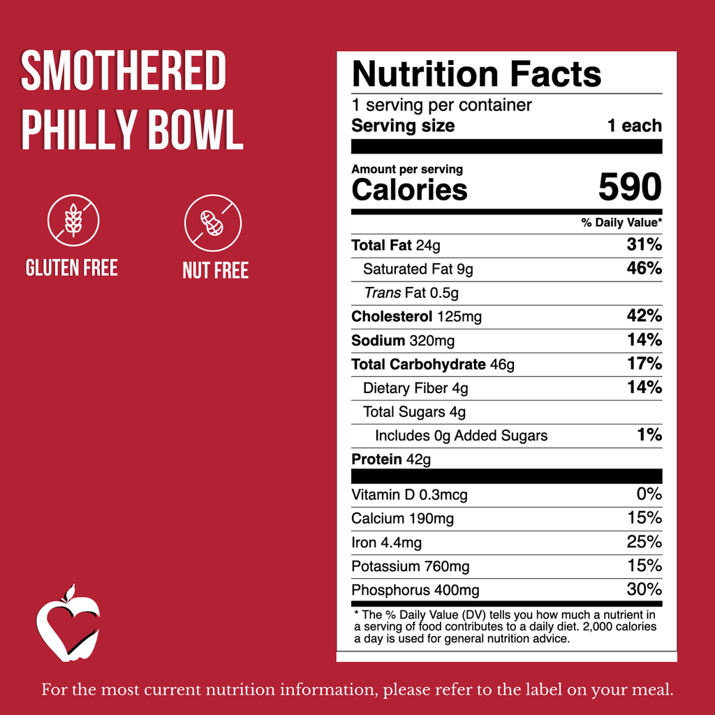 Smothered Philly Bowl