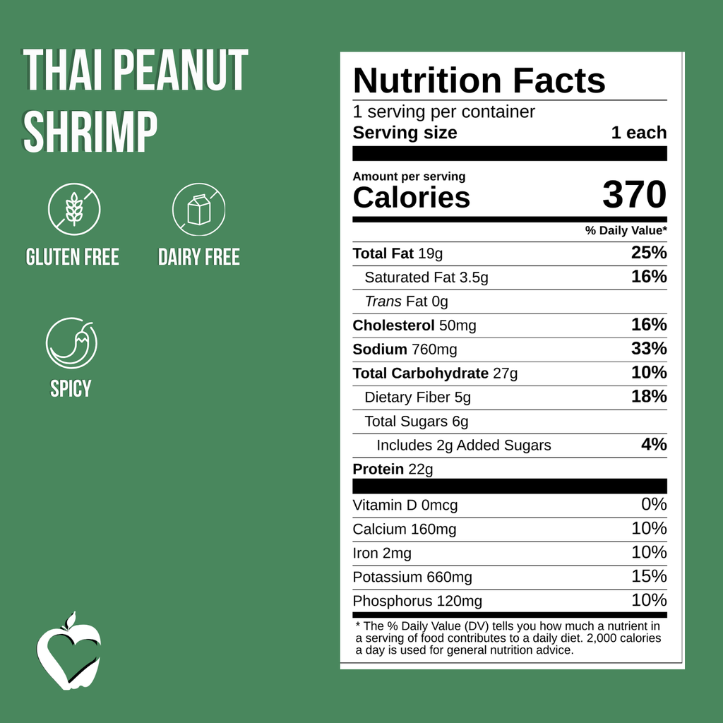 Thai Peanut Shrimp