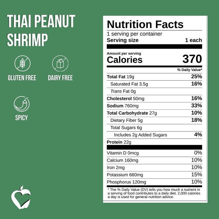 Thai Peanut Shrimp